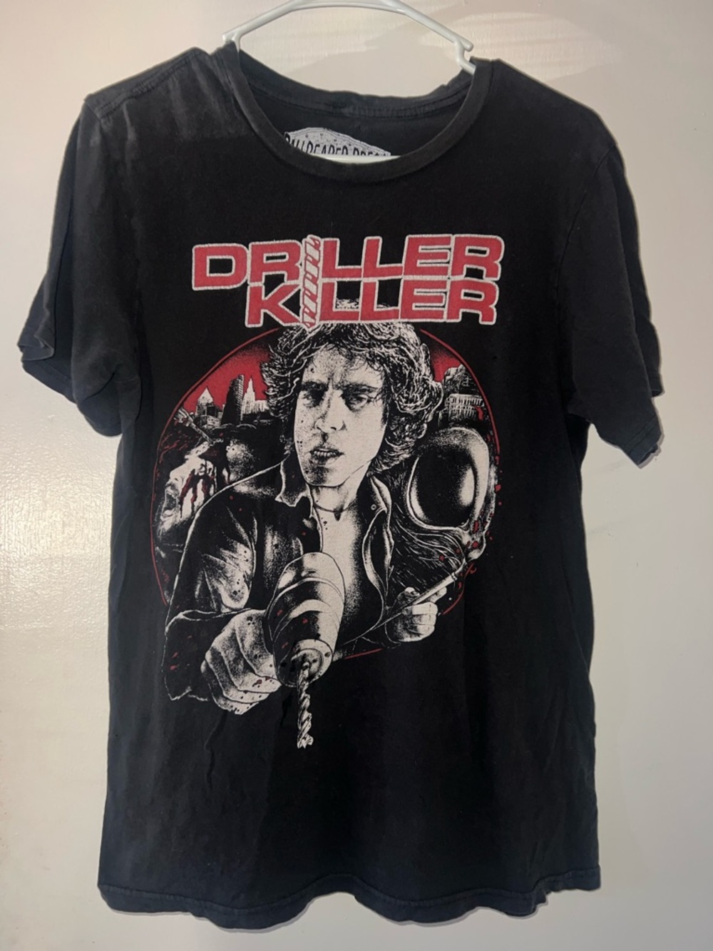 Horror! Driller Killer Graphic Black Short Sleeve Tee